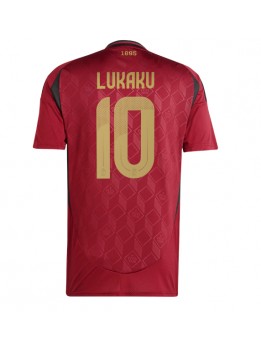 Belgien Romelu Lukaku #10 Replika Hemmakläder EM 2024 Kortärmad